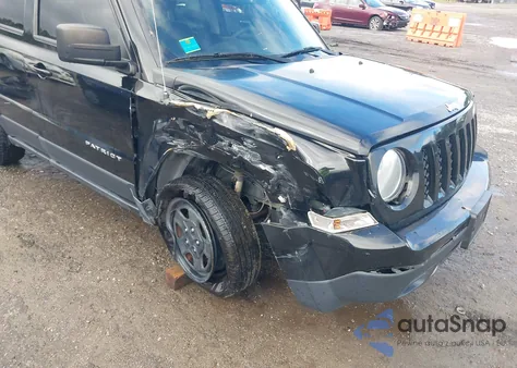 2017 Jeep Patriot Sport 4X4 from USA, damaged, VIN 1C4NJRBB5HD133928